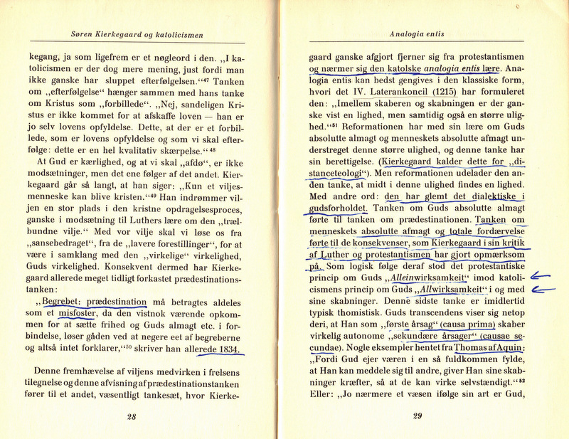 S. Kierkegaard og Katolicismen, H. Roos